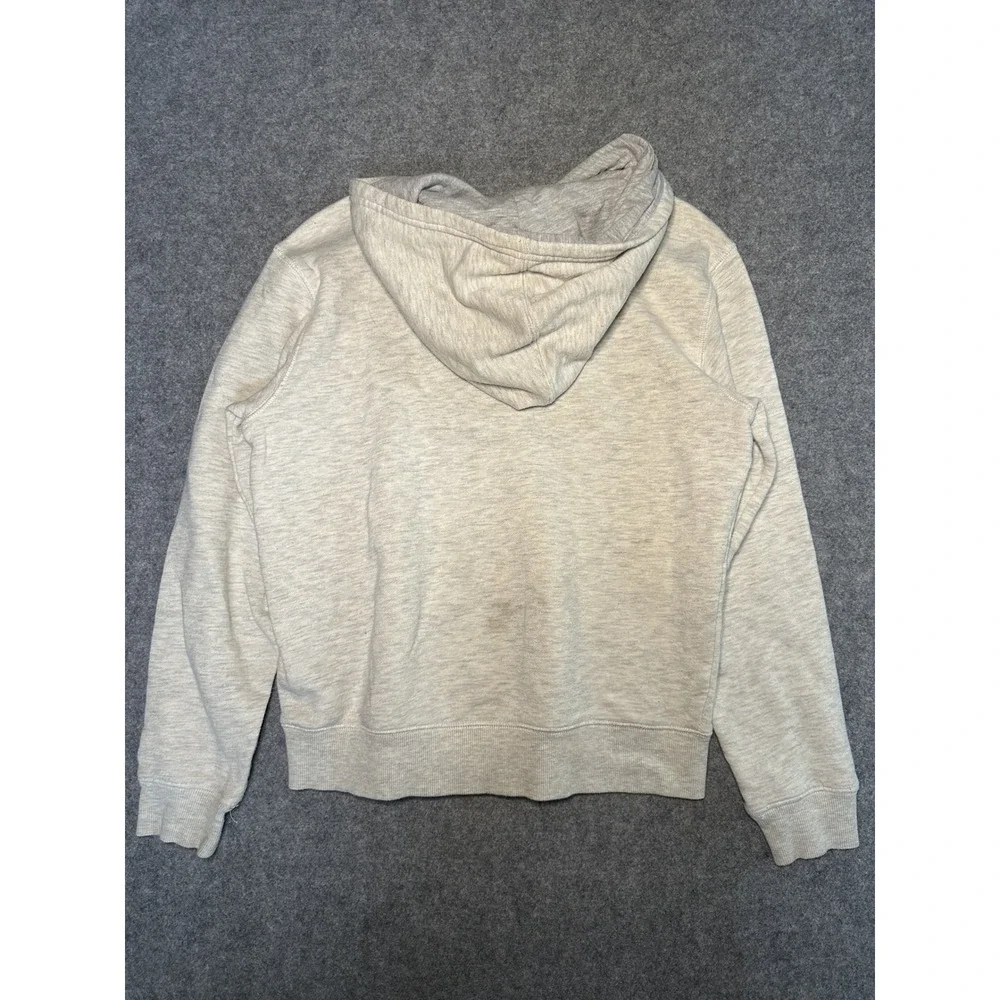 Champion Authentic Athleticwear Hoodie Boys L Grey Heather Logo Fleece Pullover‎